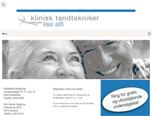 Tablet Screenshot of lisealfi.dk